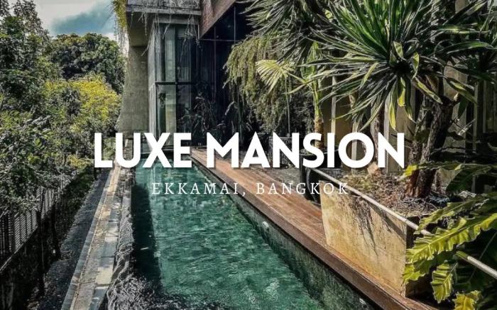 Luxury Modern Pool Jacuzzi Villa 5BR Thonglor