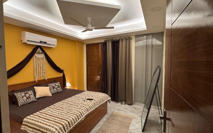 Boho Vibes -Spacious/ Private/ Cozy space in Delhi