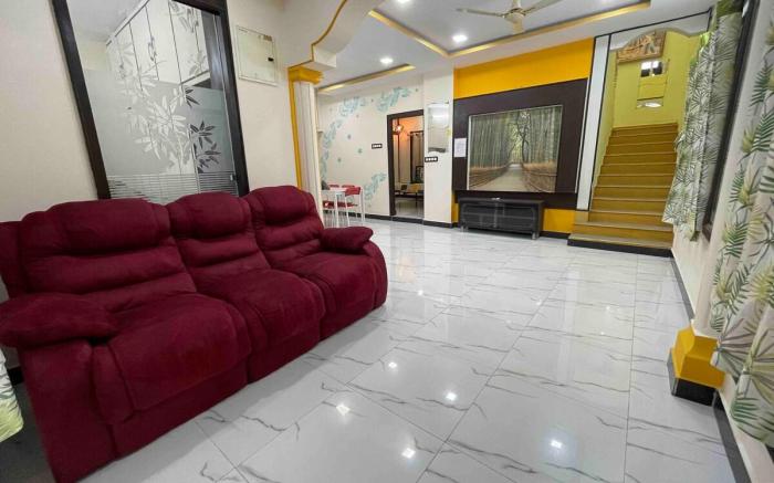Entire 3 Bhk Duplex house with terrace garden.
