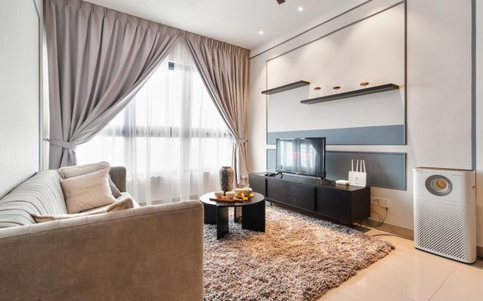 Sydney Sunset 3BR M Vertica Near MRT+WiFi+Netflix