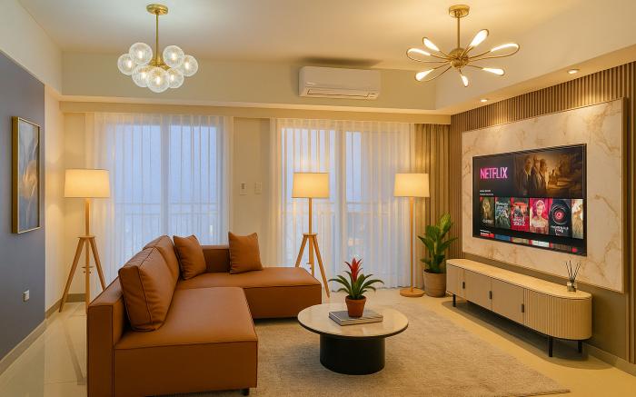 Cozy 3BR Unit | Walk to MOA & Airport