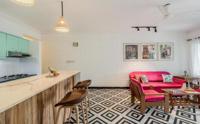 Iris Stays | Anjuna & Baga 1BHK Riviera Hermitage