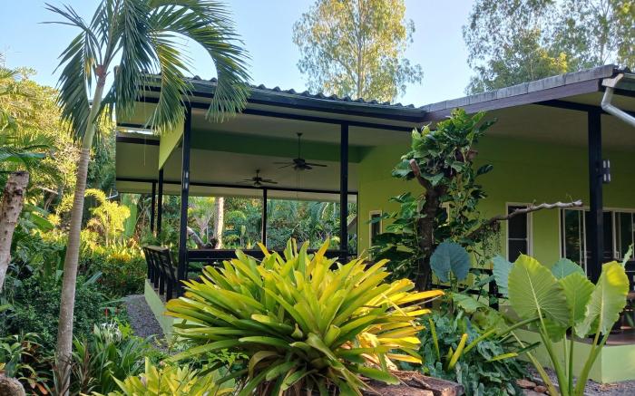 Lovely house in lush garden