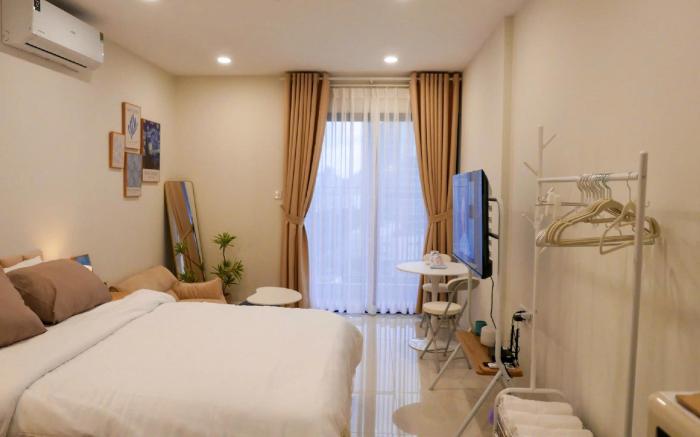 Modern studio in D7-Lavida Apt-Free pool-Netflix