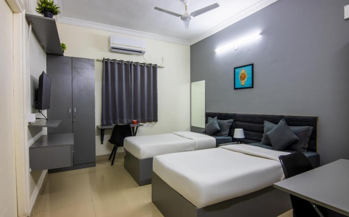 Housr 50 Luxury Rooms Kondapur Near Cyber Tower