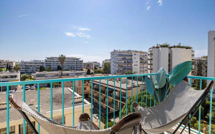 Modern apartment-3BR- 6P-Croisette plage 