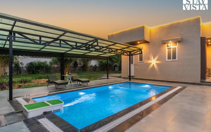 StayVista at The Mira House w/ Pool