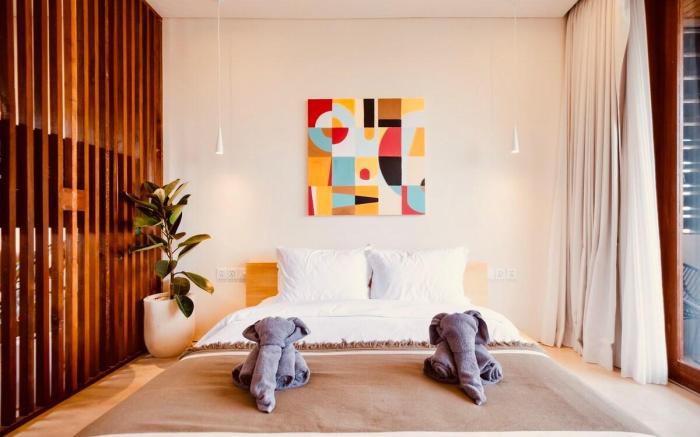 Deluxe Studio [8] w Co-working, Pool and Rooftop