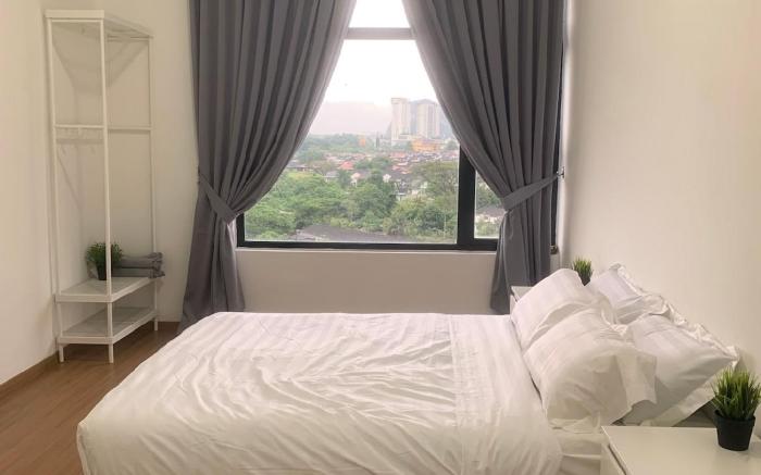 Ipoh City Comfort 3Br-5to8pax Near Town-cityscape 