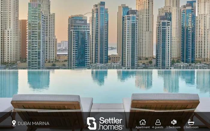 VIDA Dubai Marina & Yacht Club w/ Starbucks Below