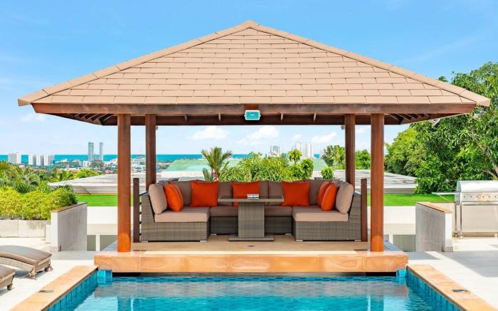 Sunset View Pool Villa 7BR/Sauna/Billiard/Dart/BBQ