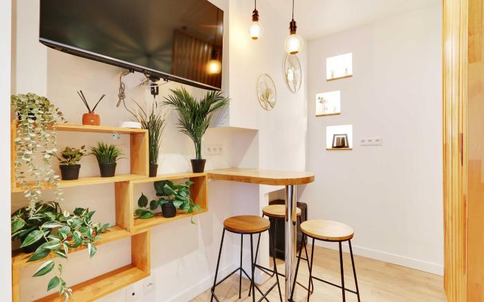 Charming apartment with AC -1BR-3P- Sentier