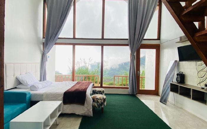 Sunset villa sikunir dieng