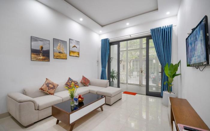 Sky House⭐Villa4BR⭐Free Airport ♥️5Min MyKhe Beach