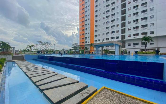 Restful Homey 2BR Green Pramuka City By Travelio
