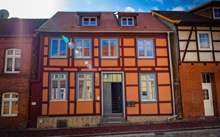 Swebenhus boven - FeWo mit großer Dachterrasse