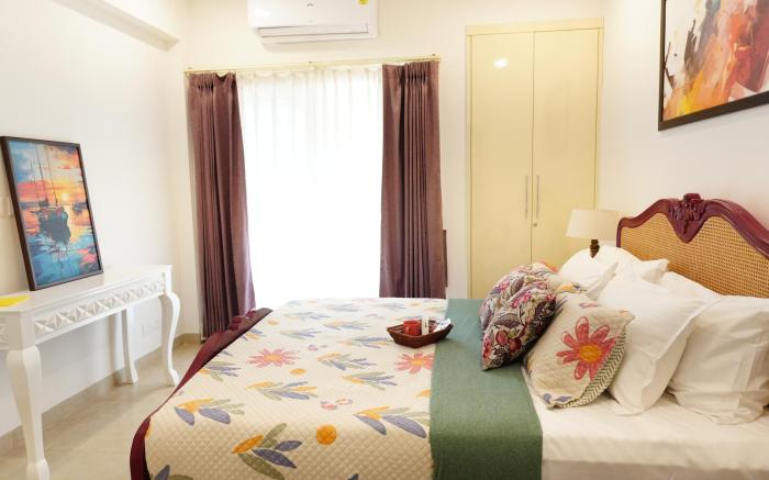 Soulscape 1BHK w/ Pool, Candolim, North Goa