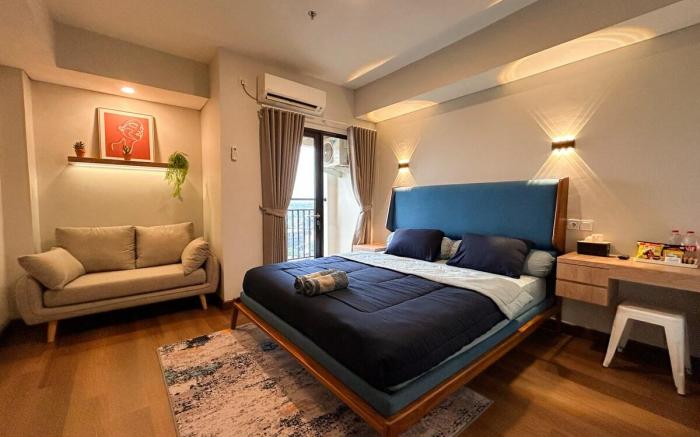 Aesthetic Room @ Atria Residence w/ City View