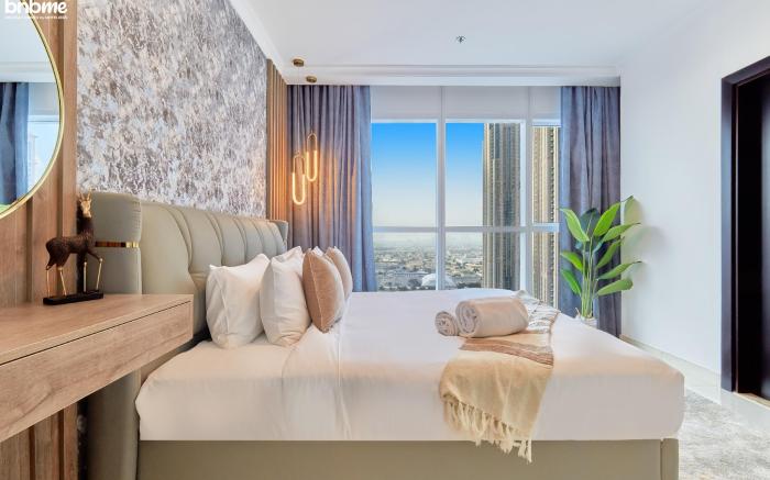 bnbme | Elegant 1BR | 8 Min to Burj Khalifa