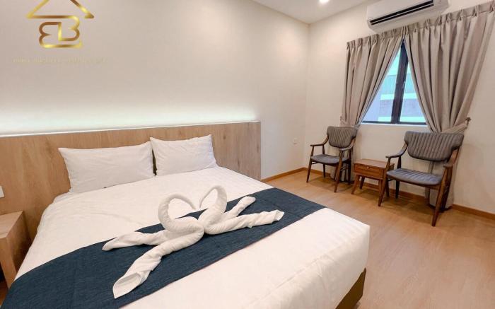 Co-living 4Pax Room at Ipoh Center + Pri Bathroom