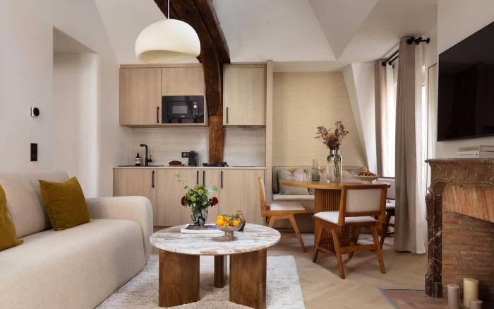 Charming flat - AC - 2BR-6P- le Marais