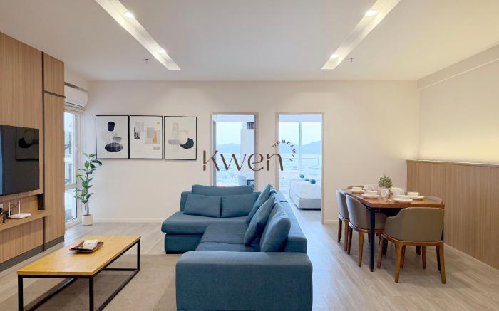 KWEN Suites-Tg Aru Blue Drift Infinity Pool 2BR