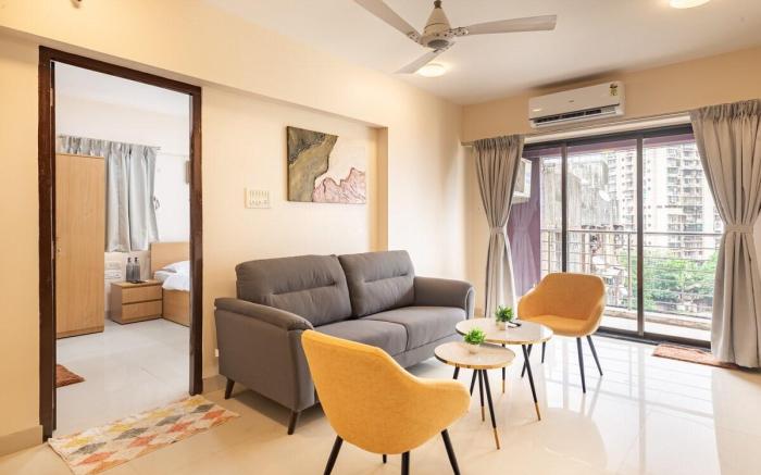 Modern 2 BHK Service Apartment in BKC, Mumbai