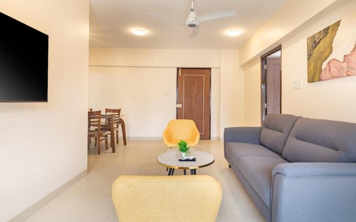 Modern 2 BHK Service Apartment in BKC, Mumbai