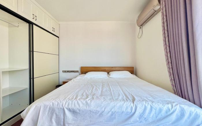 【木居】双床房家庭房/距离五四广场3站/近地铁三号线/CBD万达对面//万象城/ 乳胶床垫