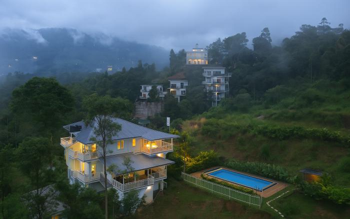 Ice Pellets Pool Resort Munnar by VOYE HOMES 