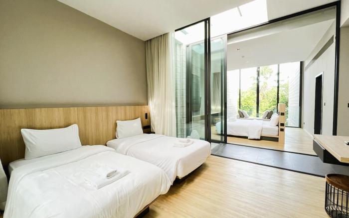 Pool Villa, Brand New, Near Beach, Peaceful time
