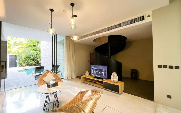 Pool Villa, Brand New, Near Beach, Peaceful time