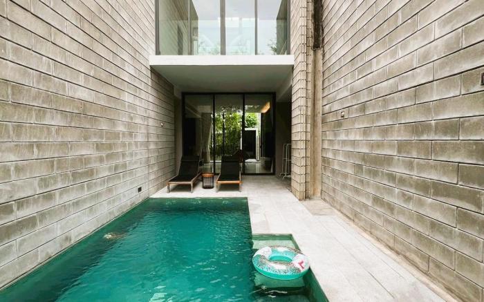 Pool Villa, Brand New, Near Beach, Peaceful time