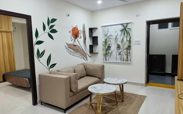 Spacious 2 bhk stay in kondapur 