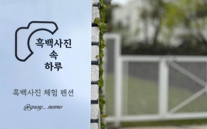 A Day in Jeju in Black and White