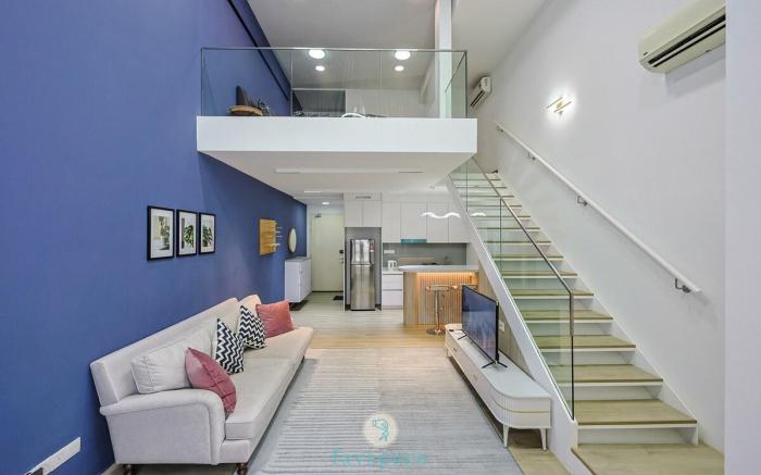 Duplex for 4 |Connect > Mrt Station&EkoCheras Mall