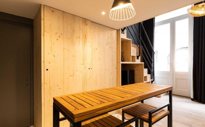 Elegant apartment -1BR-4P- Hotel de Ville