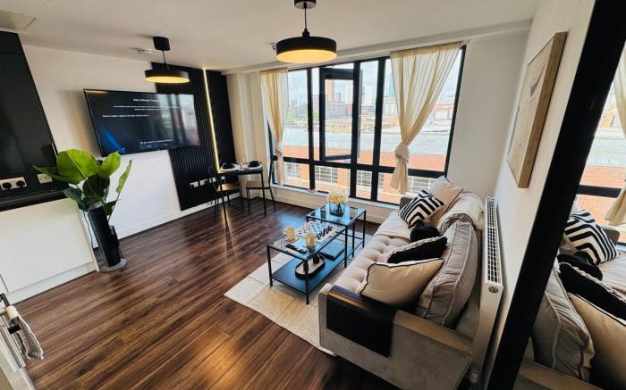 #14 Lux Cotton Loft Central Digbeth 1 bed Sleeps 3