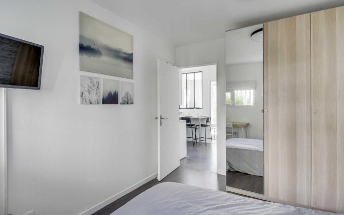 DIFY Luminous Apartment 1BR/4P - Malot/Jean Macé