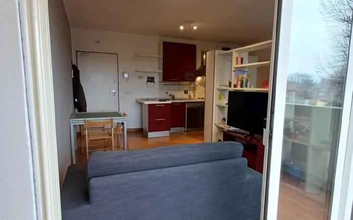 Ampio terrazzo vista San Luca - monolocale A+