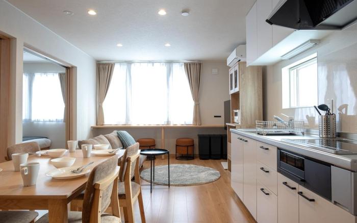 TKD FURANO 2/6min walk to Sta/Free parking/7ppl