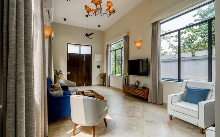 SaffronStays Eden Greens: Pool Retreat Villa