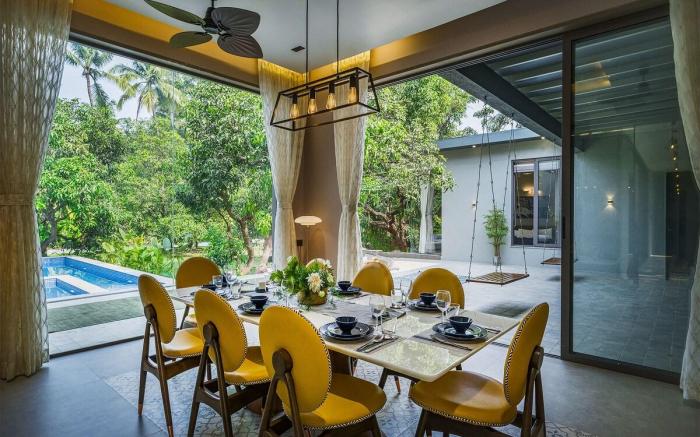 SaffronStays Six Degrees 6BHK Grey Pool, Alibaug 