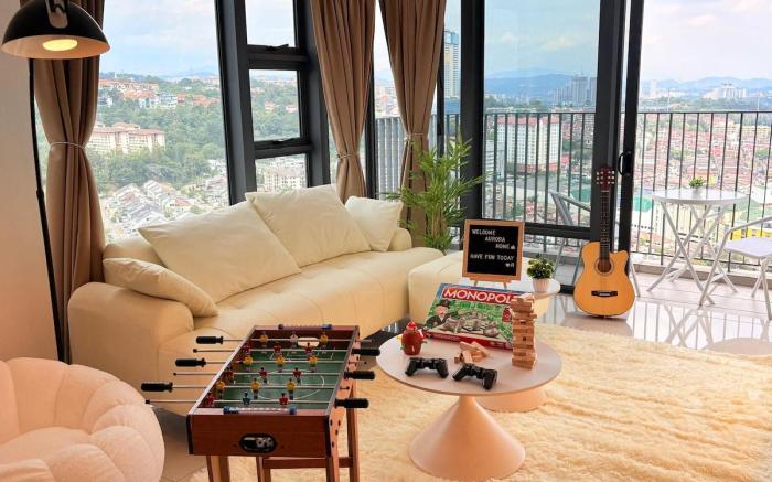 Ekocheras Urban Peak View Balcony 2BR 5 Beds 7 Pax