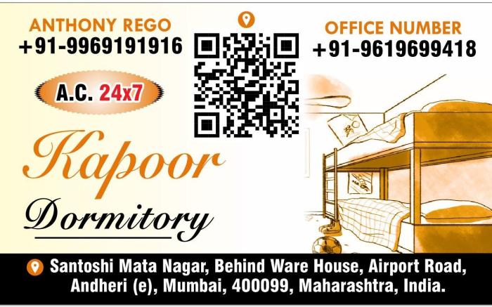 Kapoor dormitory 