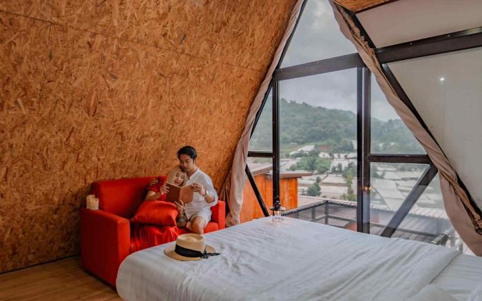 ที่พักม่อนแจ่ม ภูแสงไฟโฮมสเตย์ แม่ริม เชียงใหม่