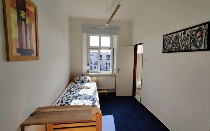 Žižkov Private Room, City View.