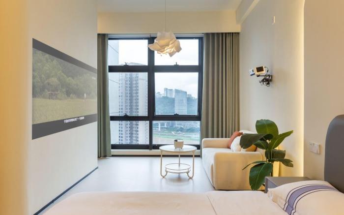 落脚城市江景民宿