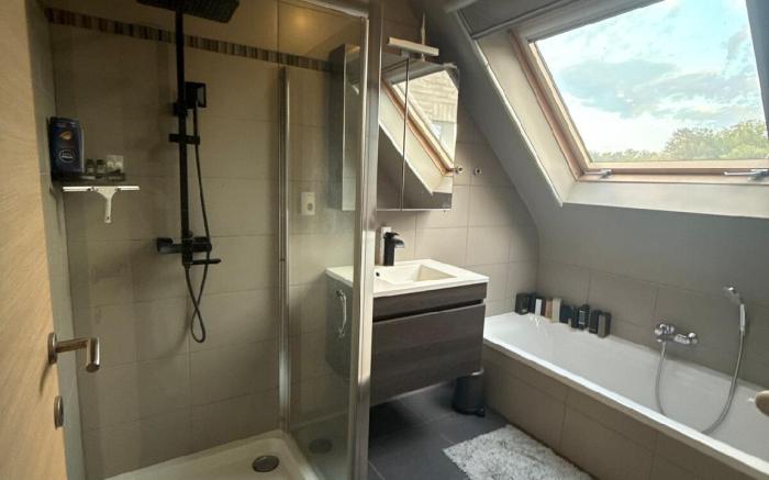 Modern Duplex Apartment with terrace view