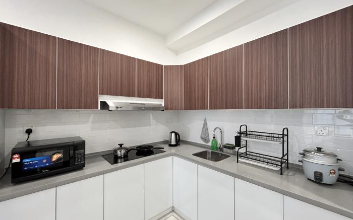 Podium 3Bdr 2Bth 6pax Cozy Homestay Near Aeon